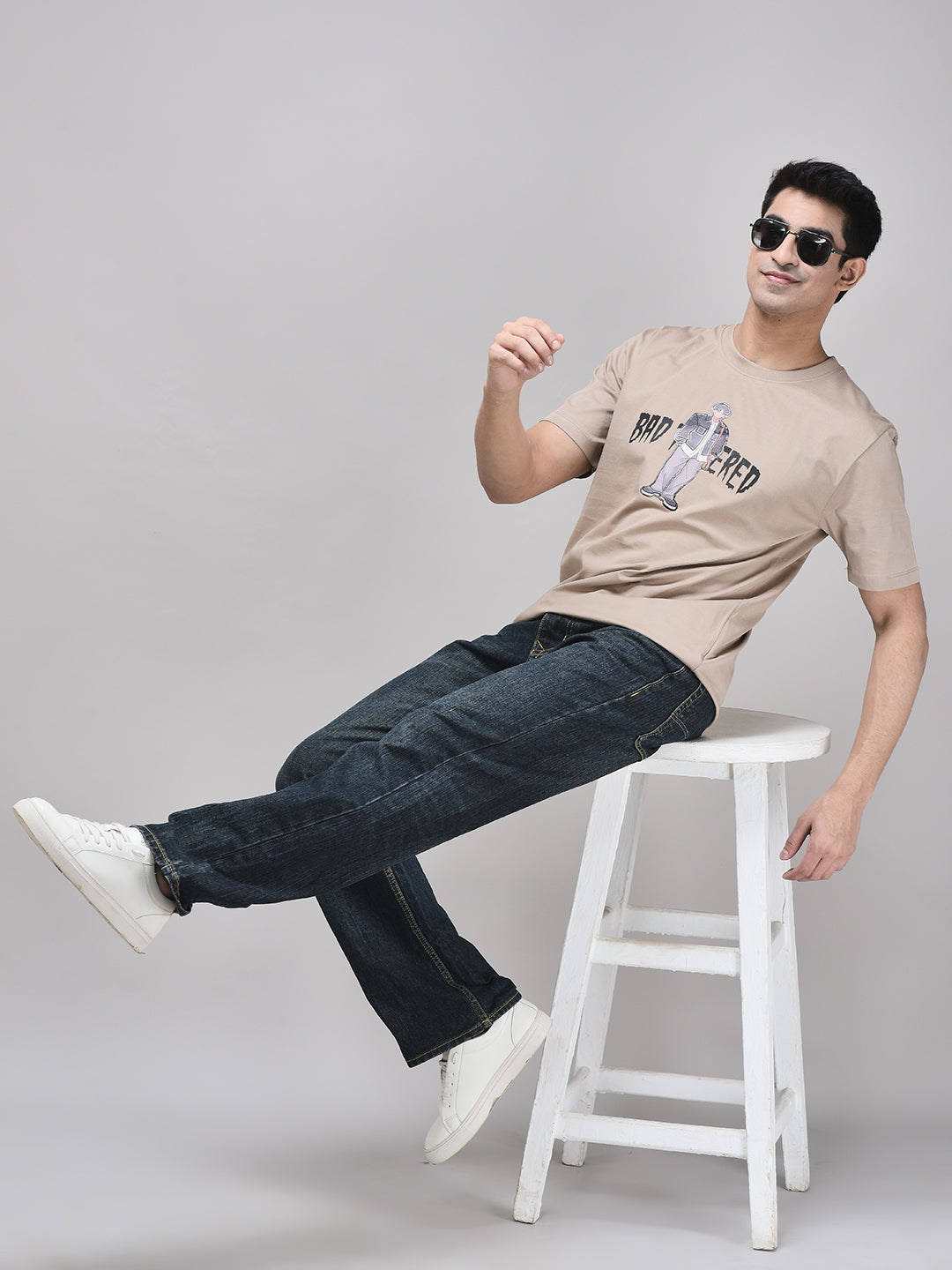BAD TEMPERED MOCHA T-SHIRT