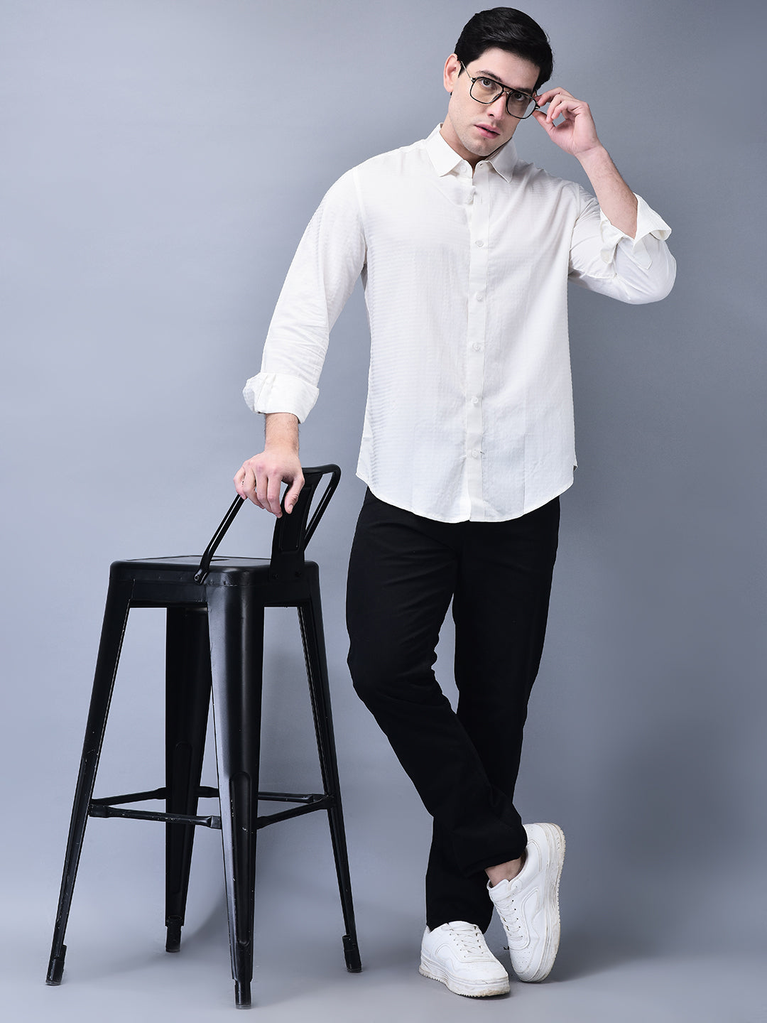 MEN'S WHITE SHIRT