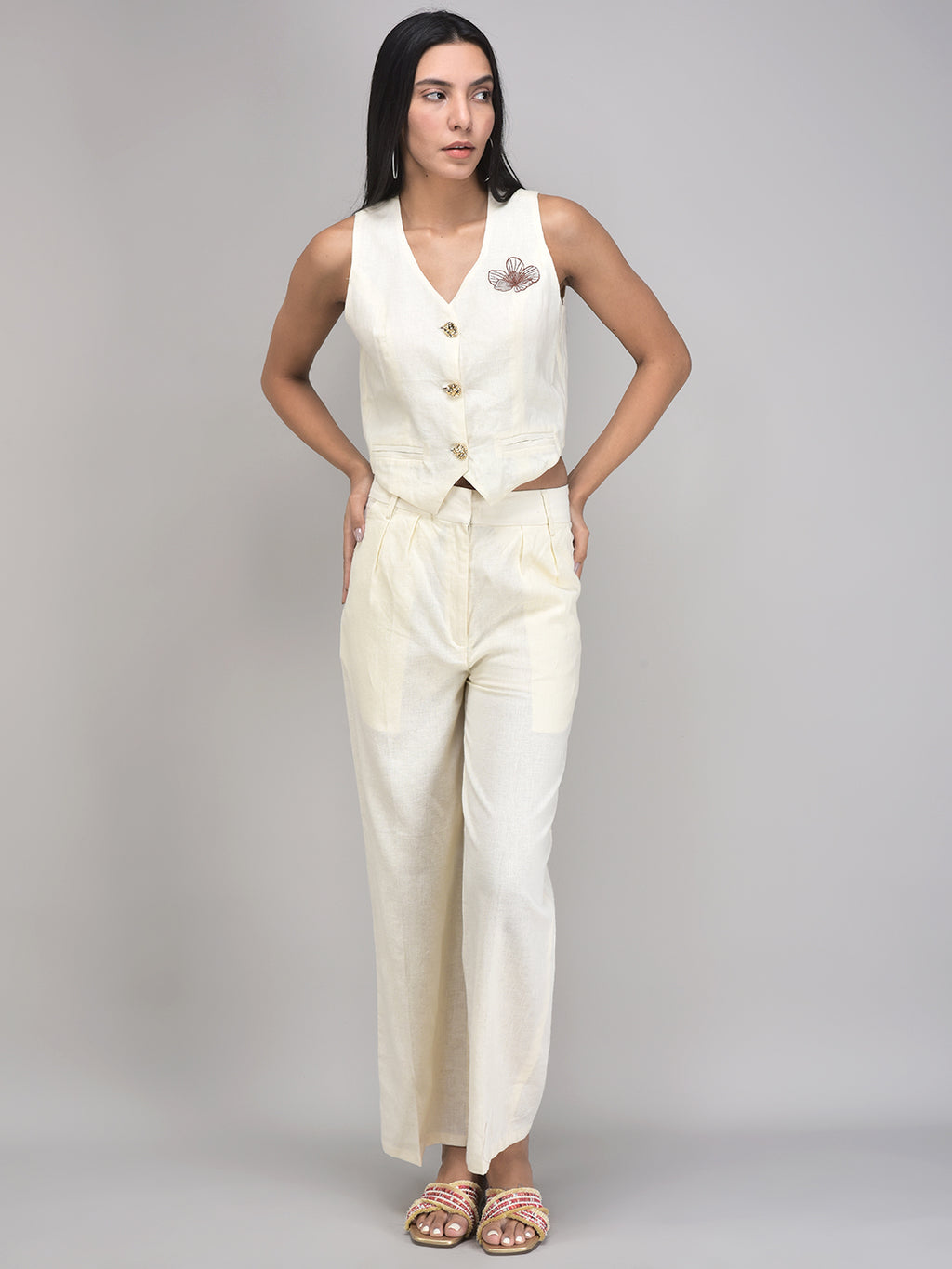 AMBER LINEN CO ORD SET