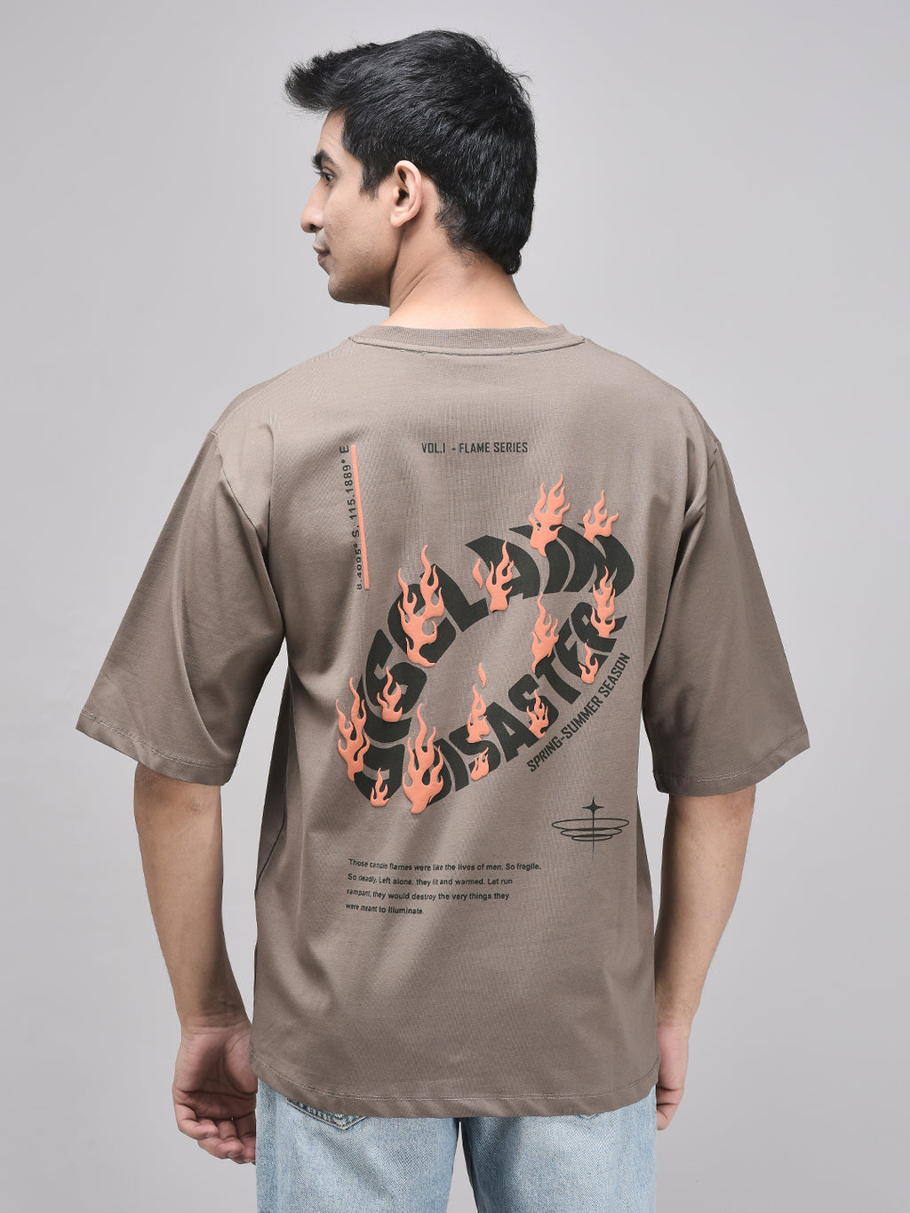 DISCLAIM DISASTER CLAYSTONE T-SHIRT
