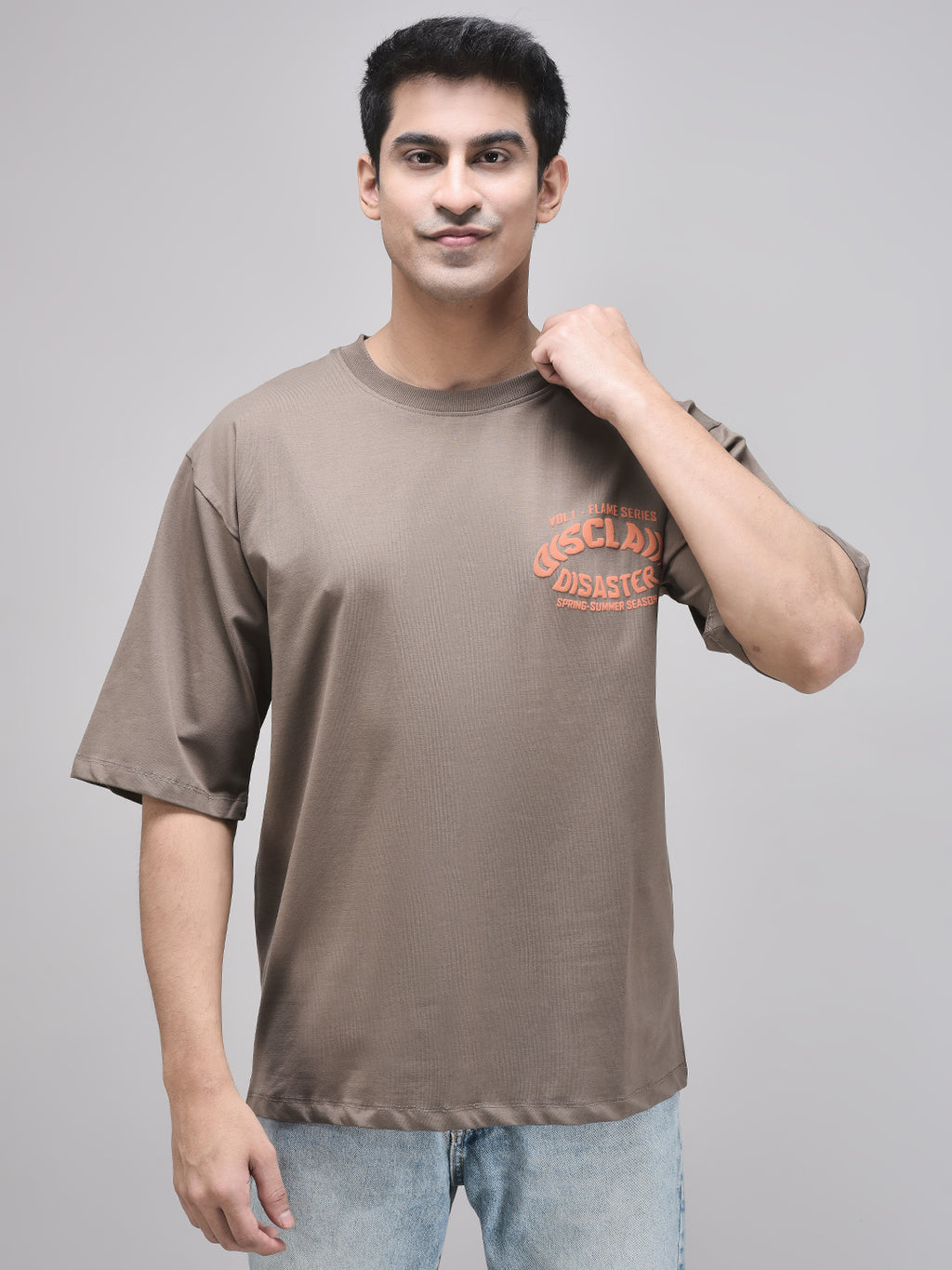 DISCLAIM DISASTER CLAYSTONE T-SHIRT