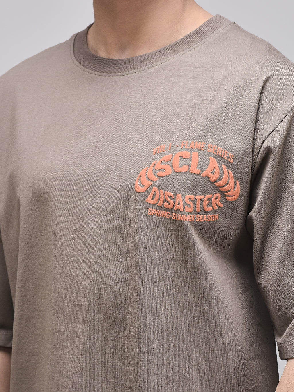 DISCLAIM DISASTER CLAYSTONE T-SHIRT