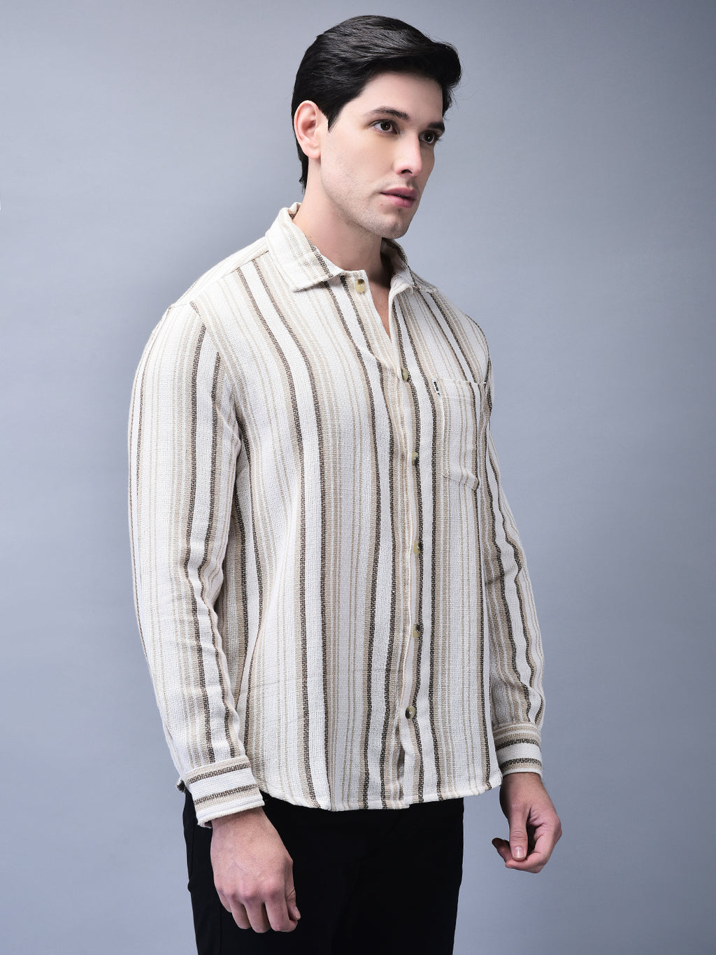 OVERSIZED COTTON BEACH SHACKET