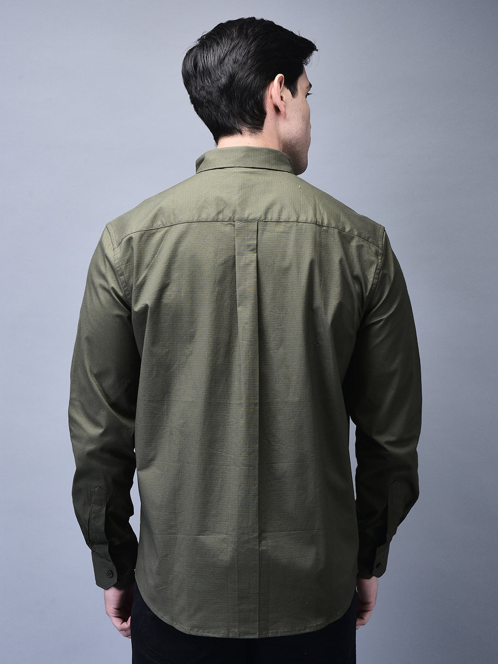 OLlVE GREEN CARGO SHIRT