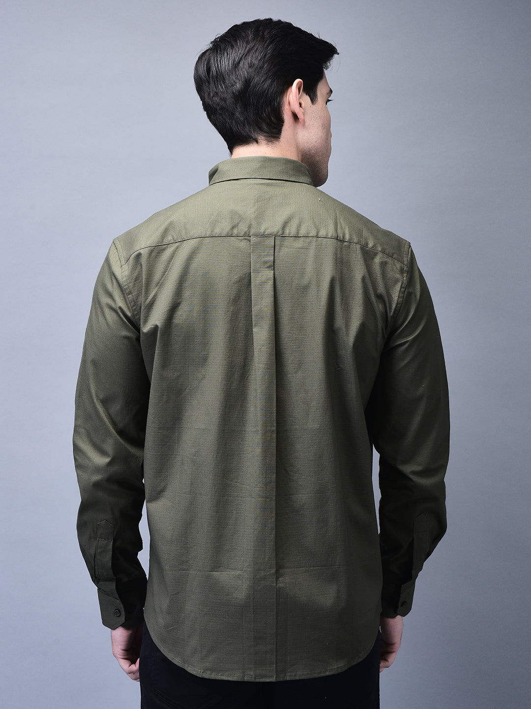 OlIVE GREEN CARGO SHIRT