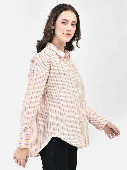 SWEET CANDY SEERSUCKER SHIRT