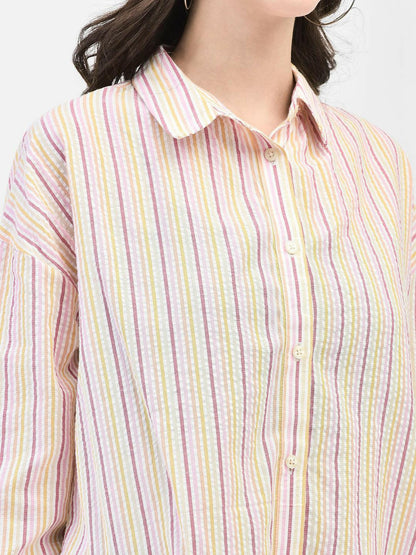 SWEET CANDY SEERSUCKER SHIRT
