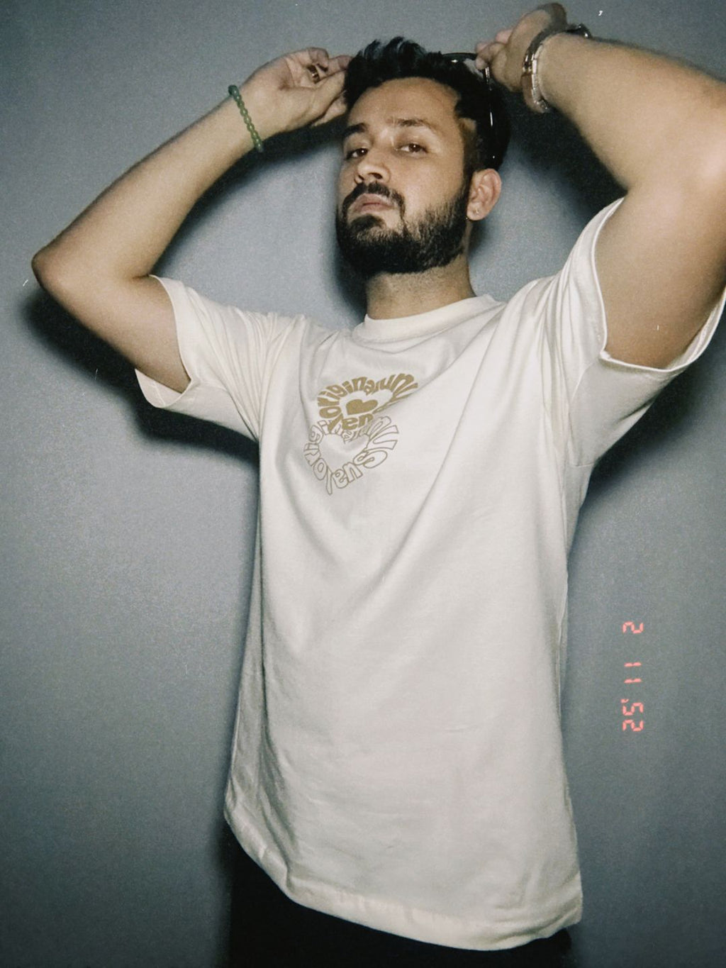 ORIGINAL - UNUSUAL BEIGE OVERSIZED T SHIRT