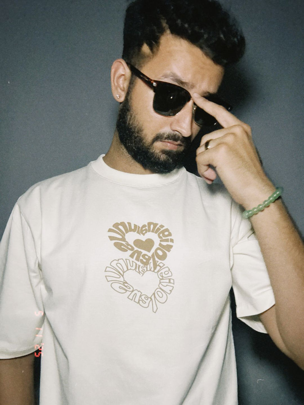 ORIGINAL - UNUSUAL BEIGE OVERSIZED T SHIRT